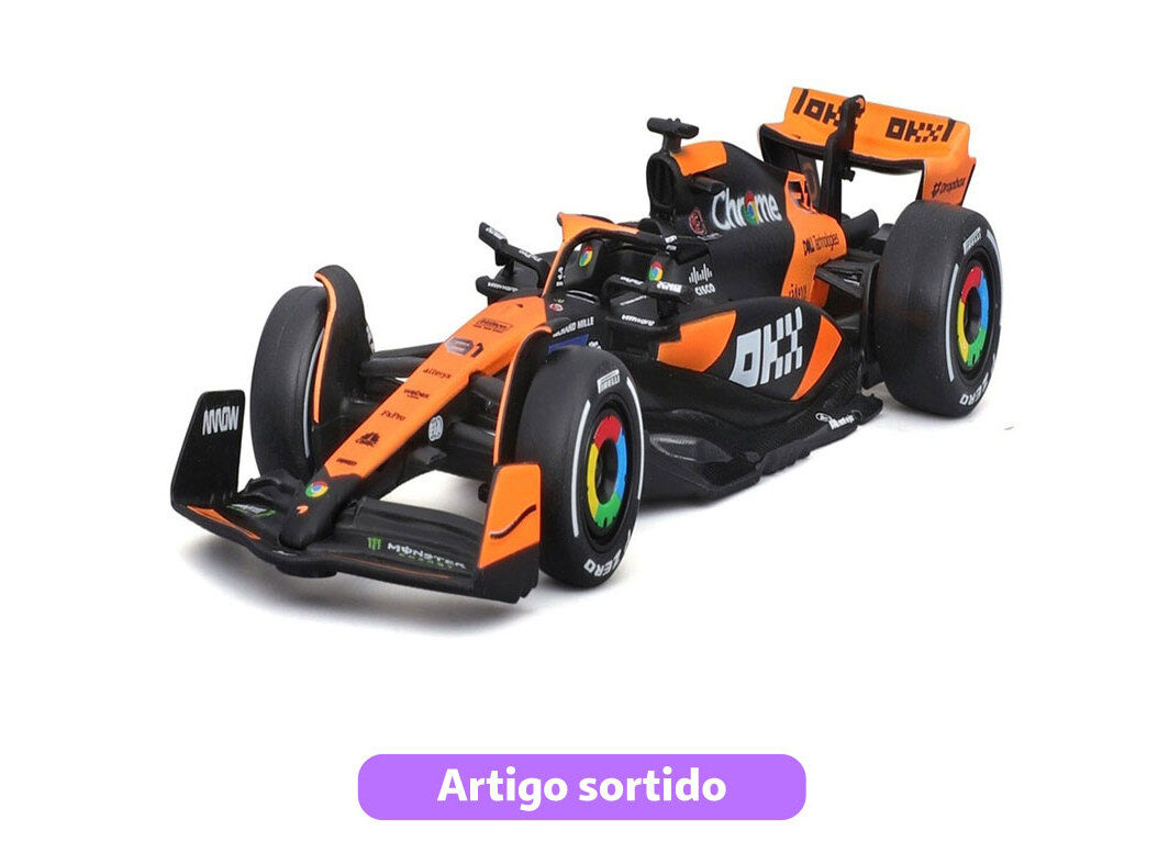 VE&Iacute;CULO F1 BBURAGO ESCALA 1:43 MODELOS SORTIDOS image number 0