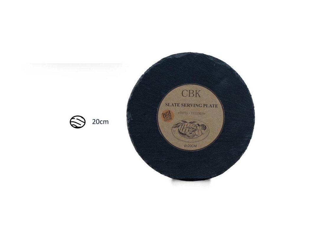 T&Aacute;BUA ANILAR ARDOSIA REDONDA 20CM