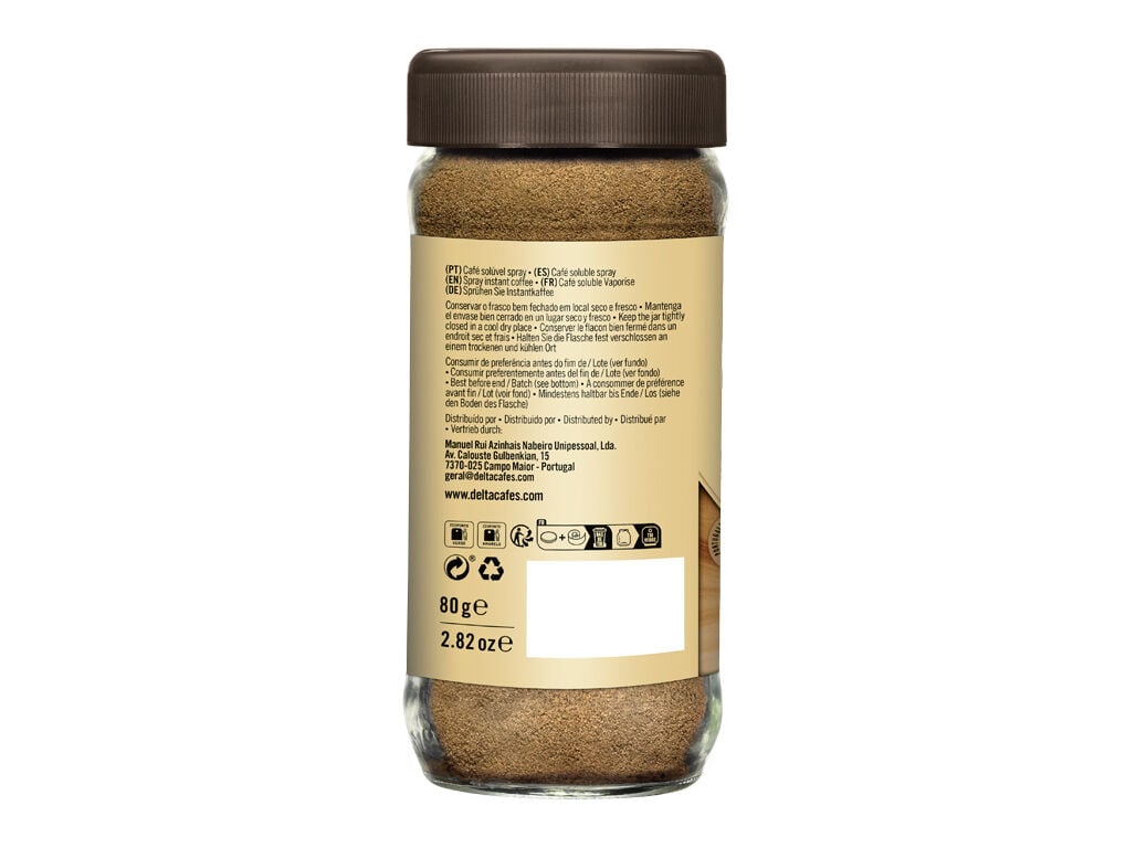 CAF&Eacute; DELTA SOL&Uacute;VEL CREME 80G image number 1