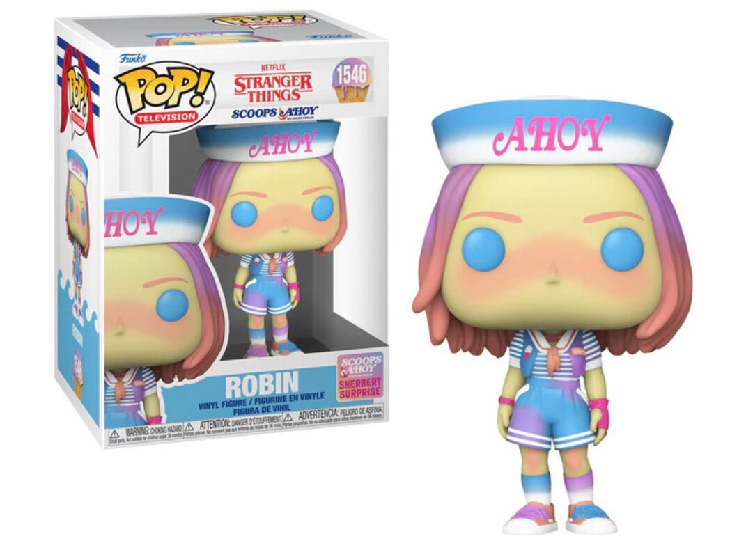 FIGURA FUNKO POP! STRANGER THINGS ROBIN (SCOOPS AHOY) image number 0