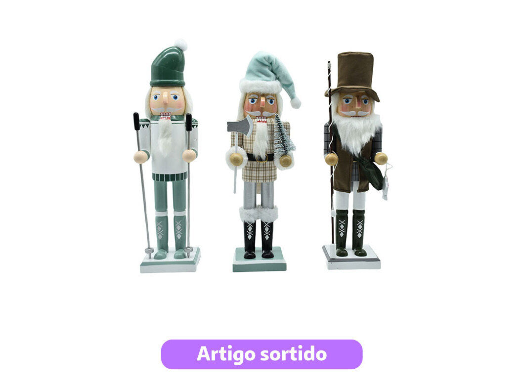 QUEBRA-NOZES MADEIRA ACTUEL 36CM MODELOS SORTIDOS image number 0