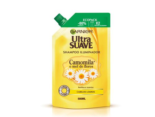 CHAMPÔ ULTRA SUAVE CAMOMILA REFILL 500ML image number 0