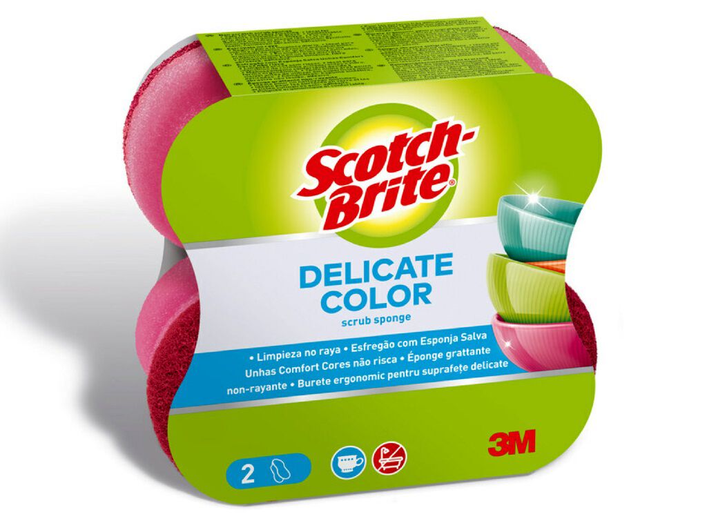 ESFREG&Atilde;O SCOTCH BRITE SALVA UNHAS COMFORT PACK 2UN image number 0