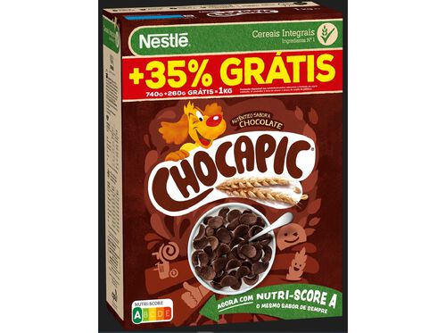 CEREAIS CHOCAPIC CHOCOLATE 740G+260G image number 0