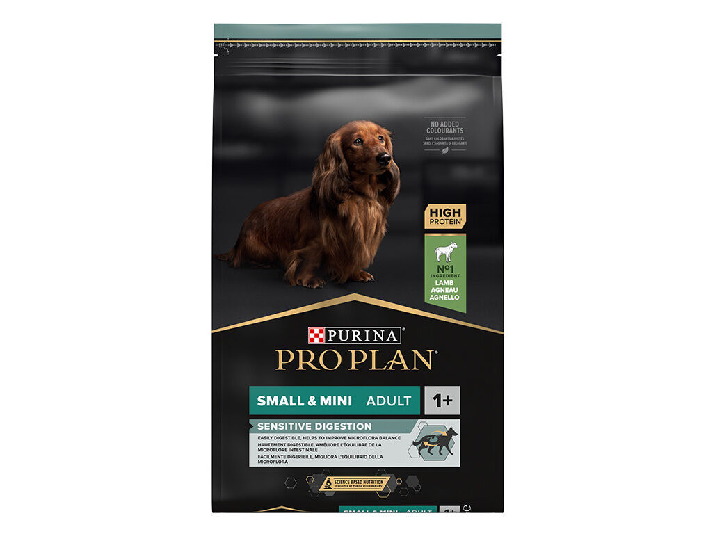 RA&Ccedil;&Atilde;O C&Atilde;O SMALL&MINI PRO PLAN SENSITIVE BORREGO 7KG image number 0