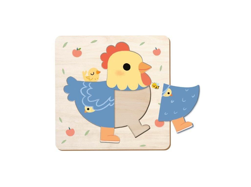 LIVRO A MINHA CAIXA LIVRO & PUZZLE - A GALINHA PREOCUPADA image number 1