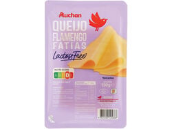 QUEIJO FLAMENGO AUCHAN FATIAS SEM LACTOSE 150GR