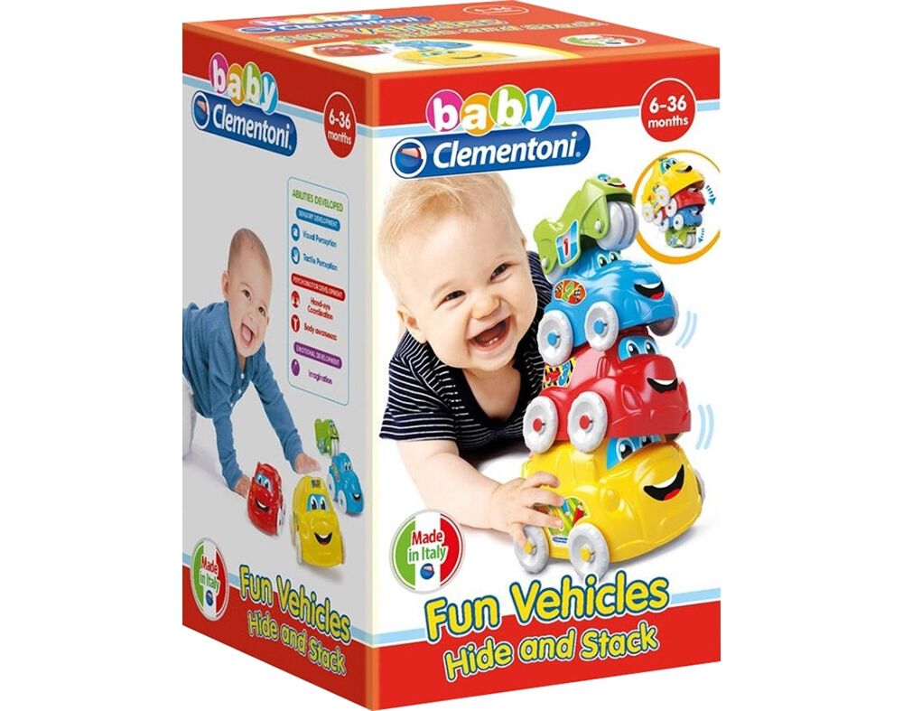 VE&Iacute;CULOS DIVERTIDOS BABY CLEMENTONI