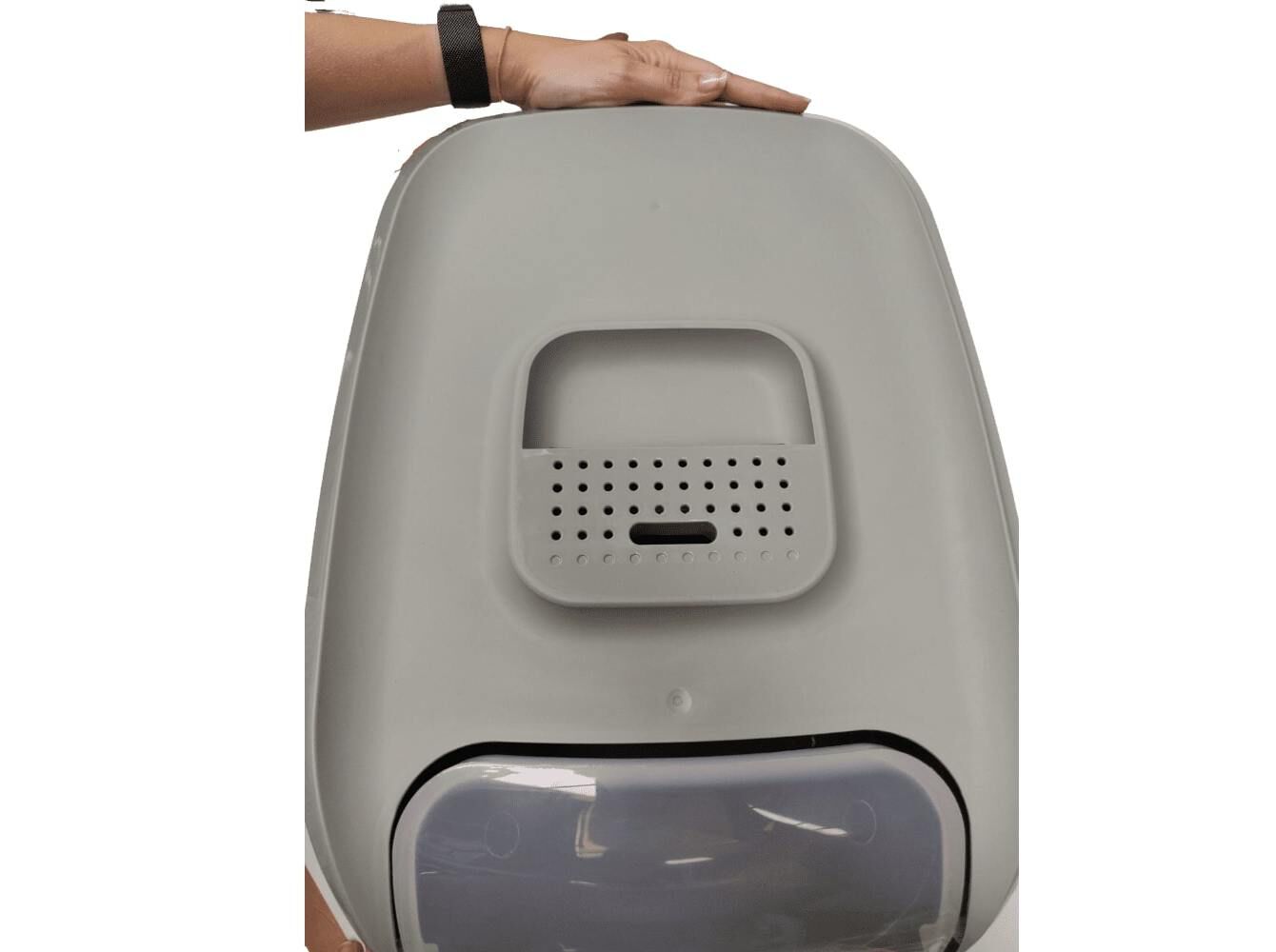 WC PARA GATO ZOOK PL&Aacute;STICO RECICLADO 51X38.9X38.7CM image number 1