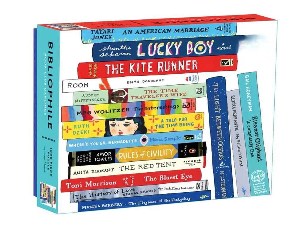PUZZLE BIBLIOPHILE BOOK CLUB GALISON 1000 PE&Ccedil;AS image number 0