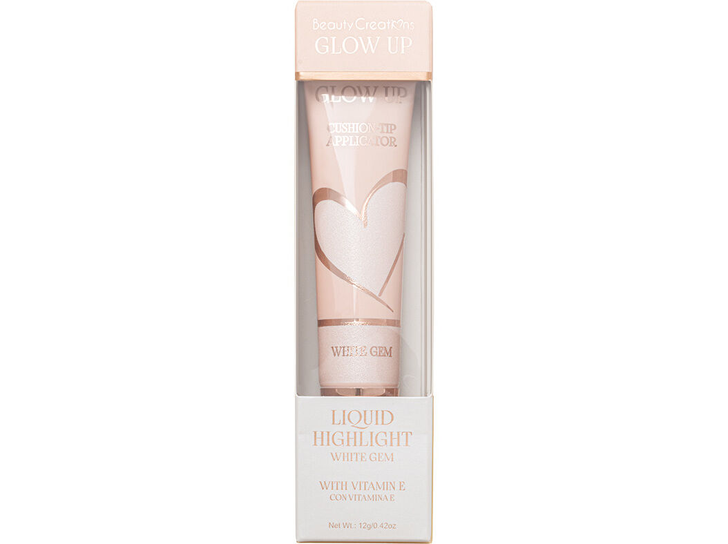 ILUMINADORLIQ. BEAUTYCREATIONS FS GLOW UP WHITE GEM 01 12G image number 0