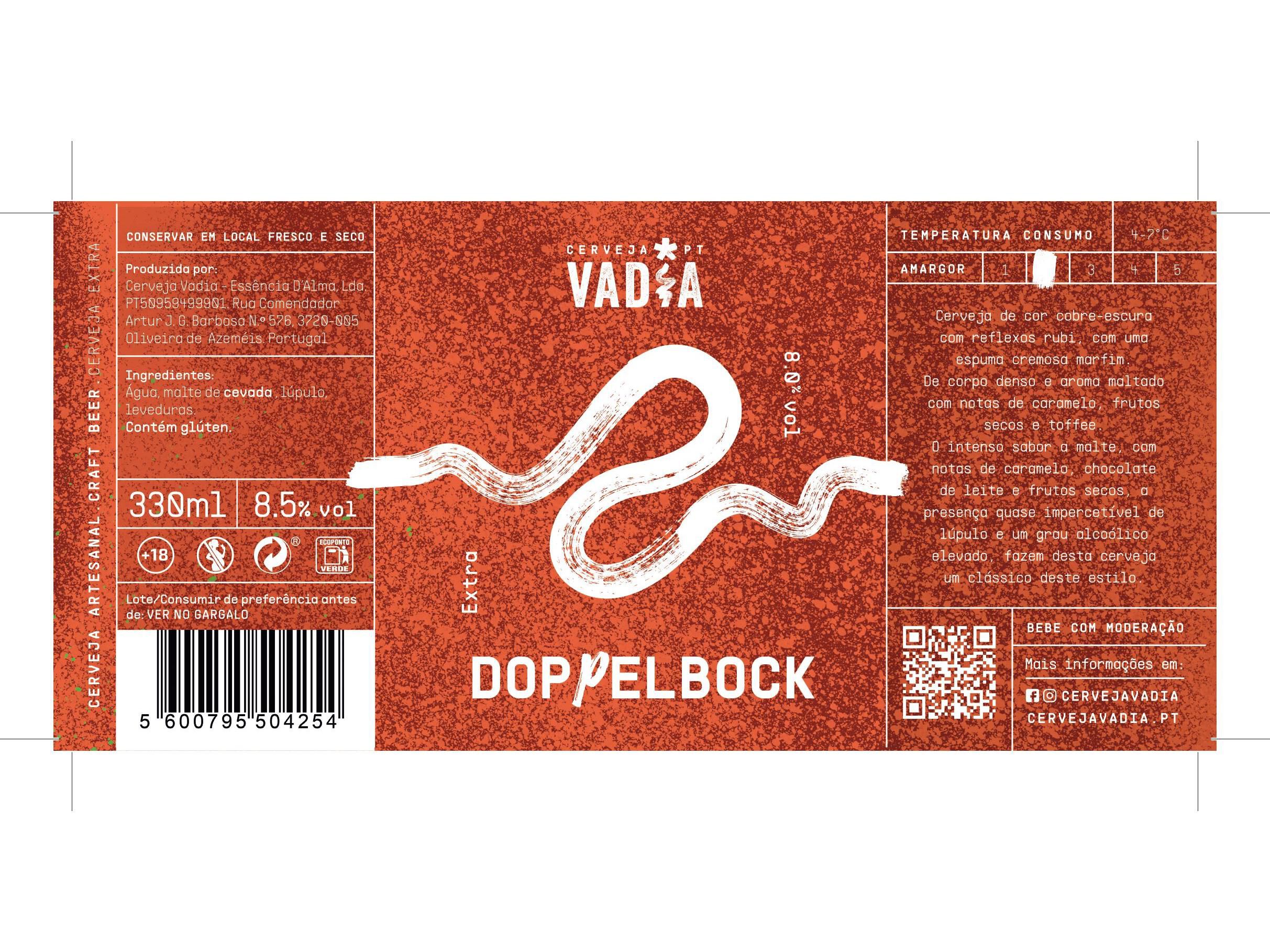 CERVEJA VADIA EXTRA 0.33 L image number 1