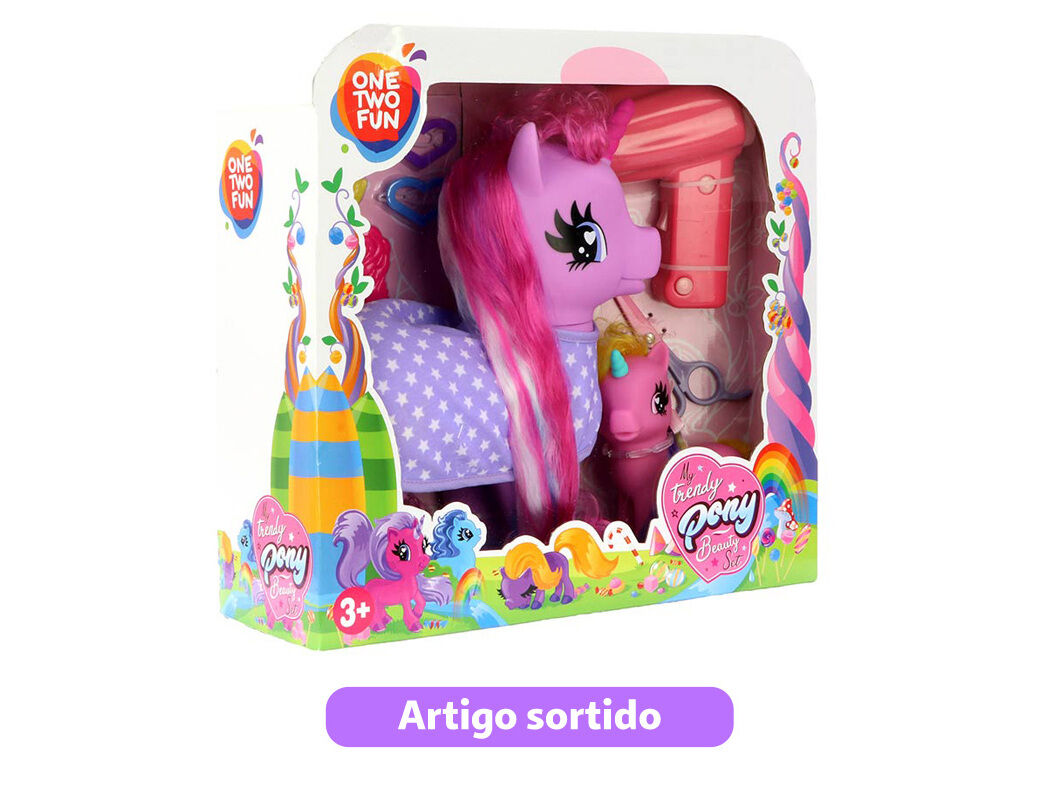 O MEU UNIC&Oacute;RNIO ONE TWO FUN COM ACESS&Oacute;RIOS DE BELEZA MODELOS SORTIDOS image number 2