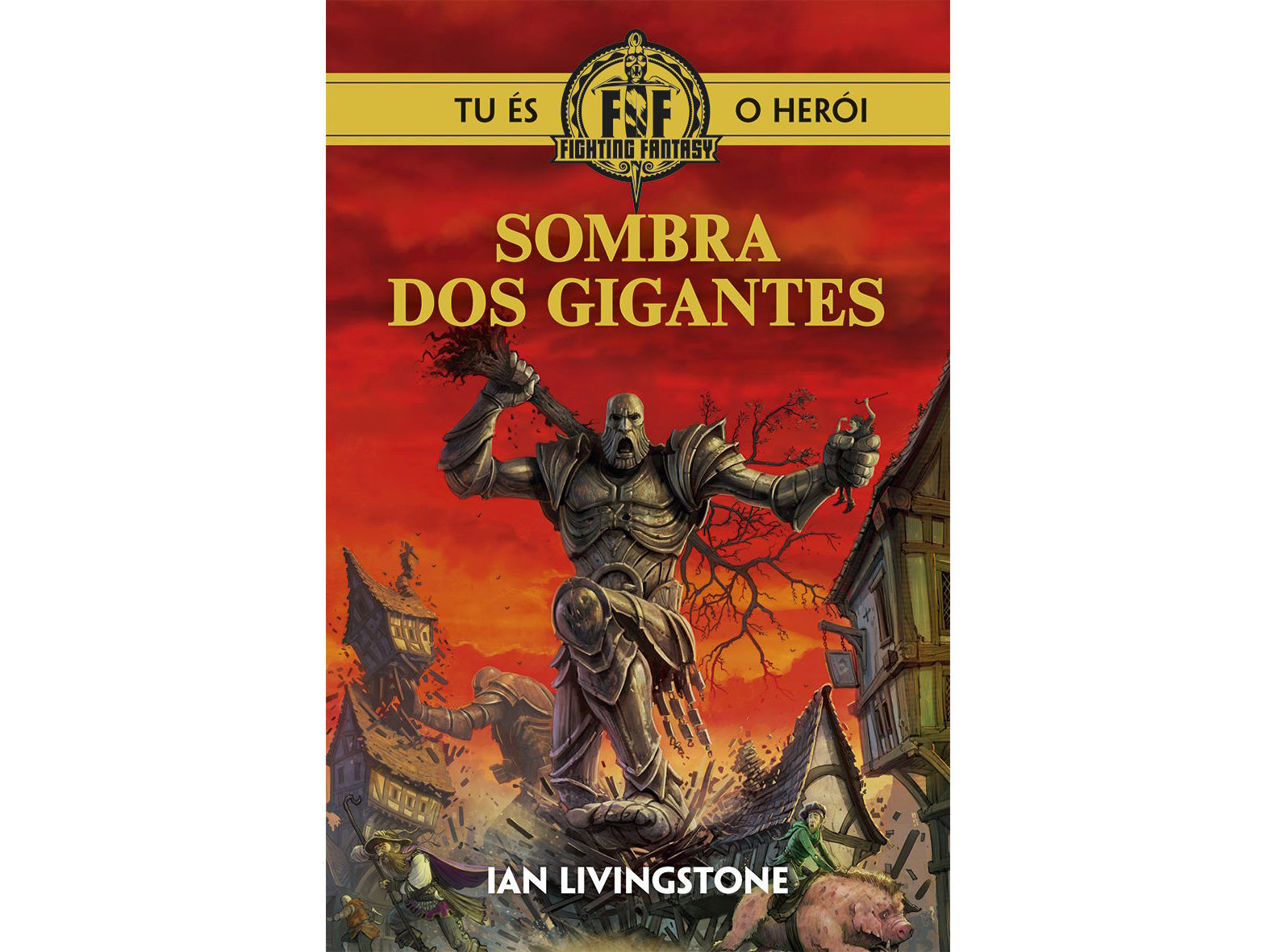 LIVRO SOMBRA DOS GIGANTES DE IAN LIVINGSTONE image number 0