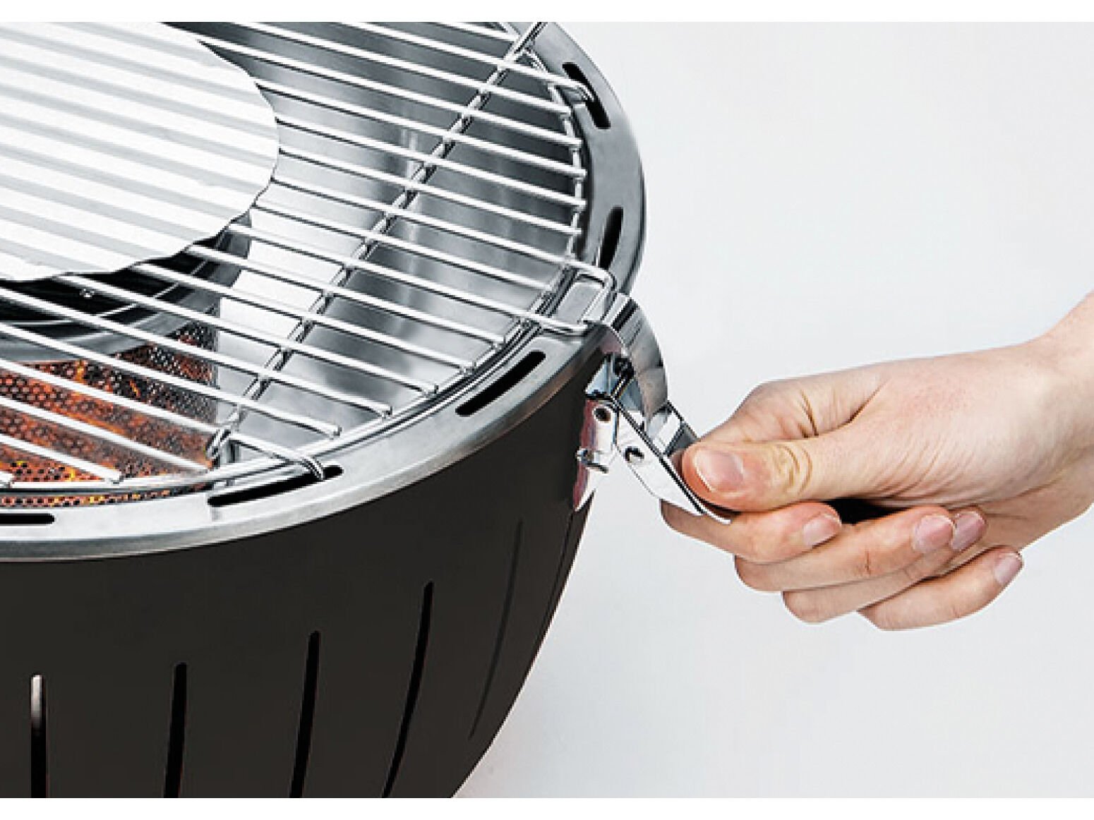 GRELHADOR DE MESA FLAMA 4005FL MASTERGRILL PRETO+KIT image number 2