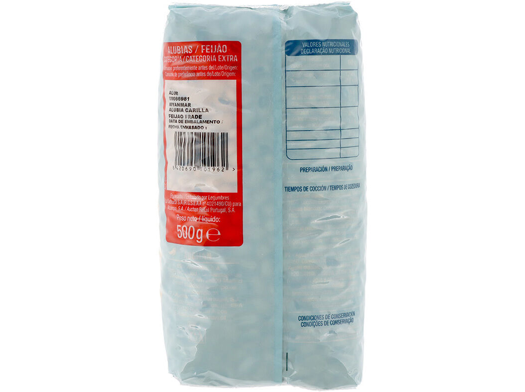 FEIJ&Atilde;O AUCHAN FRADE SECO 500G image number 1