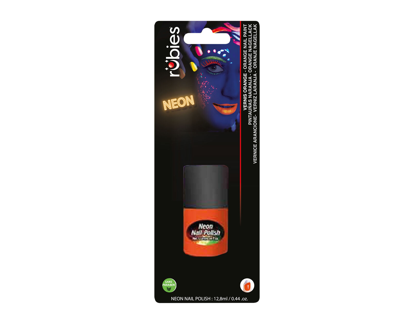 VERNIZ UNHAS RUBIES VERMELHO NEON