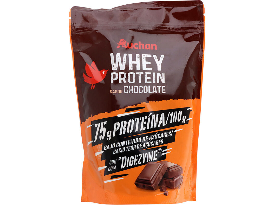 WHEY PROTEIN AUCHAN SABOR CHOCOLATE 400G
