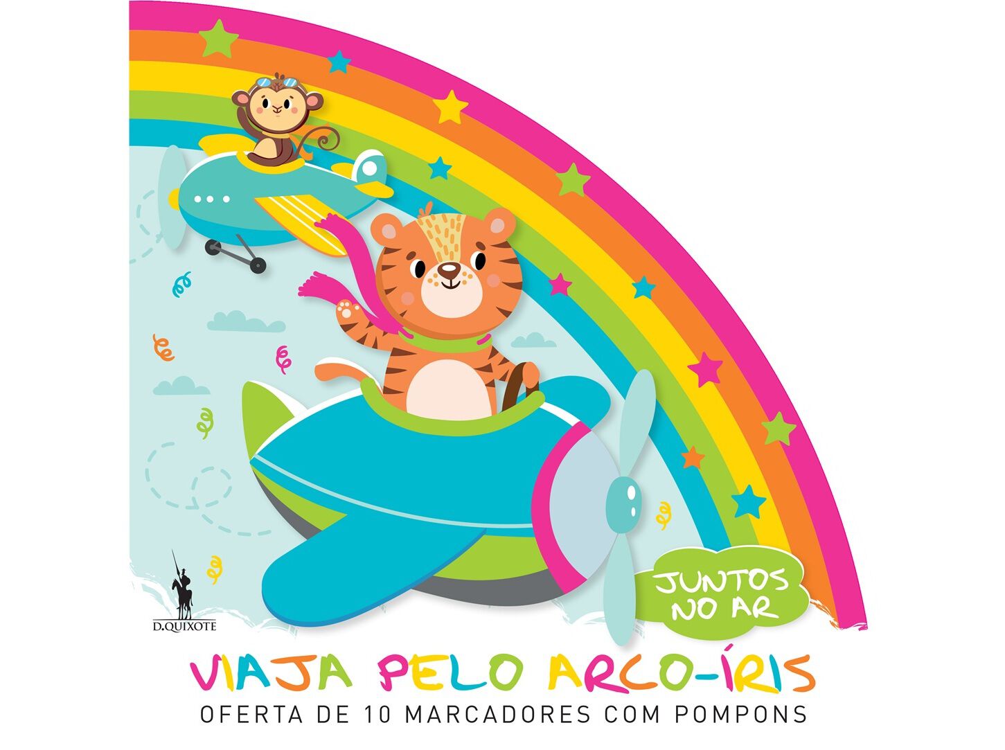 LIVRO VIAJA PELO ARCO-&Iacute;RIS - JUNTOS NO AR image number 0