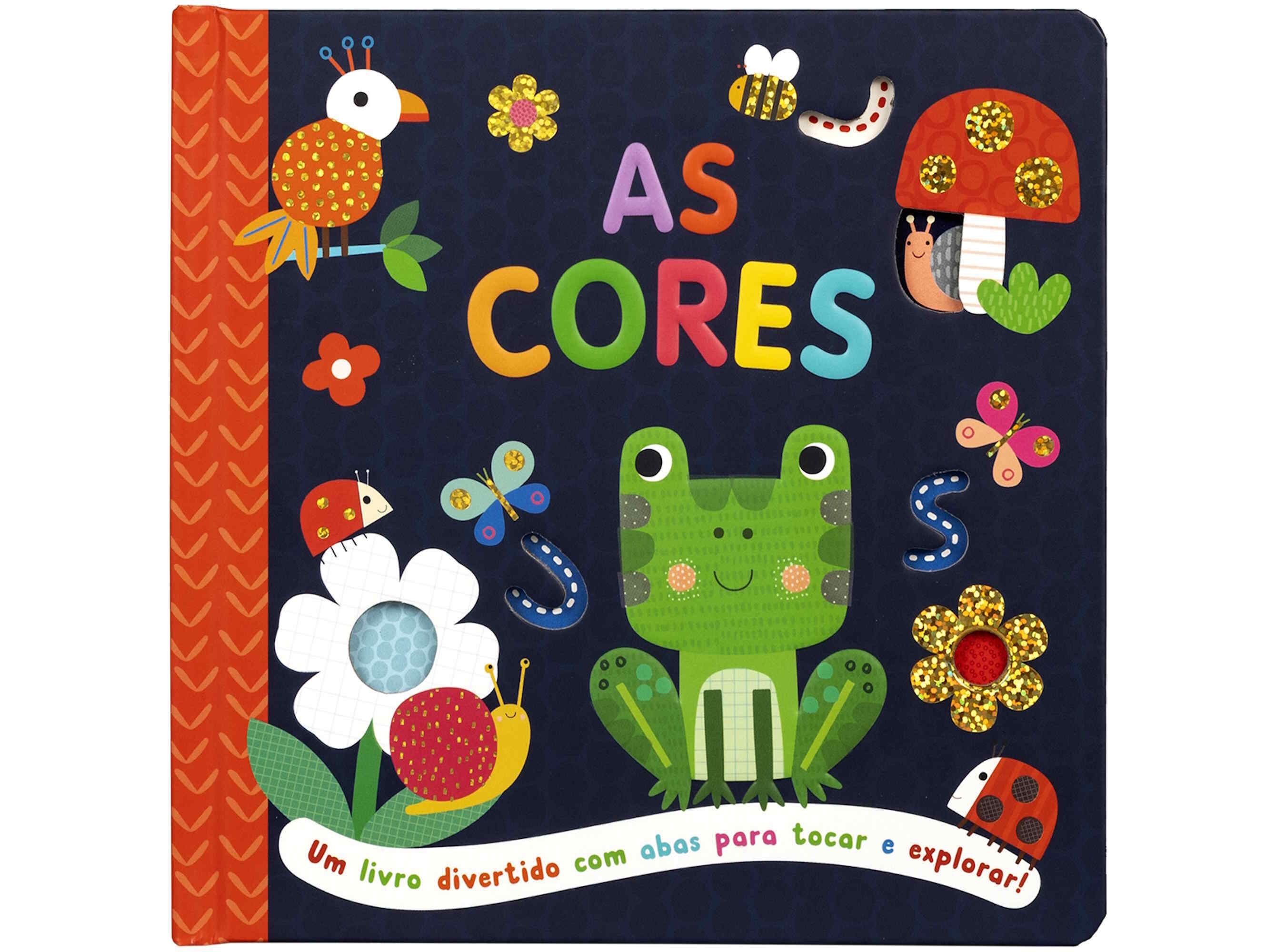 LIVRO AS CORES - UM LIVRO DIVERTIDO COM ABAS PARA TOCAR image number 0