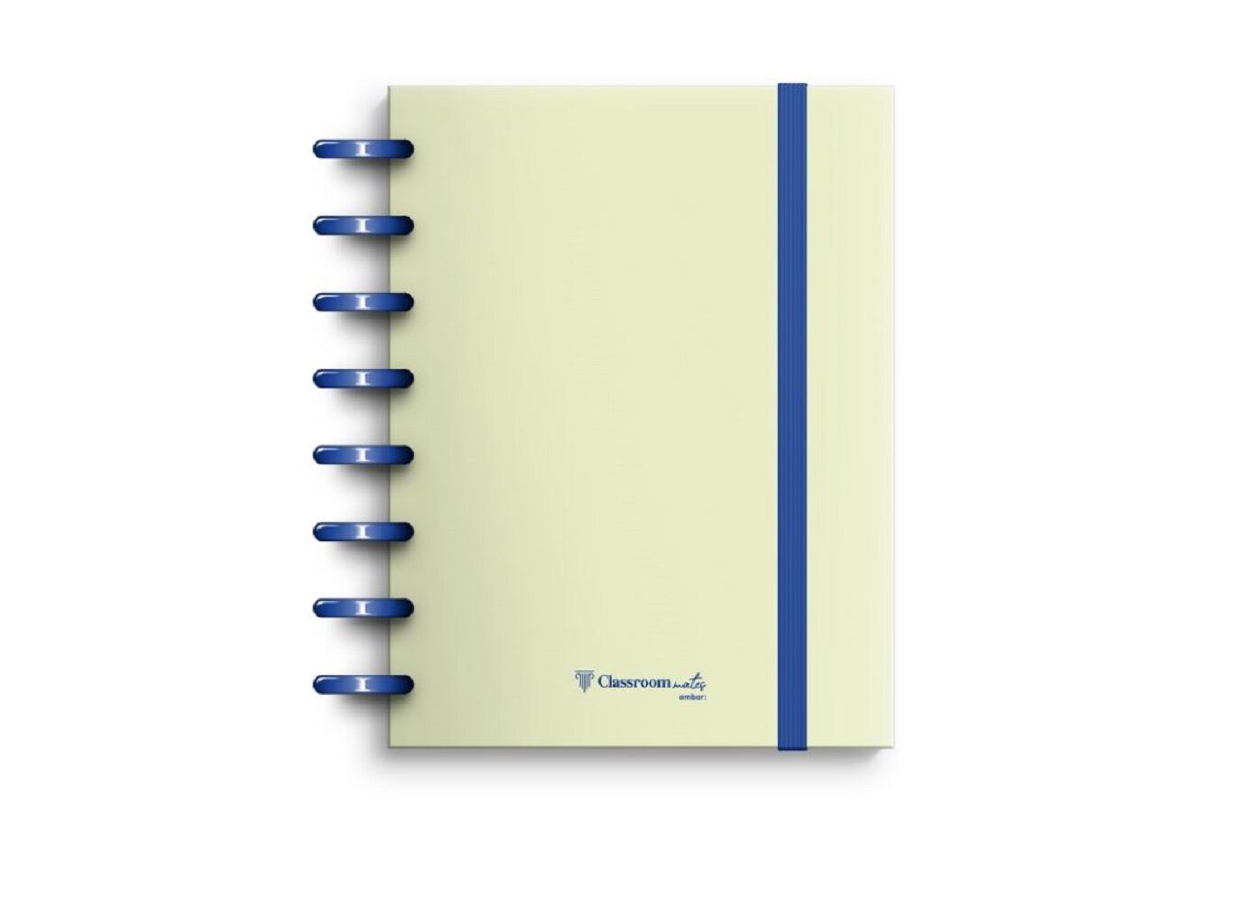 CADERNO ECOSMART A5 AMBAR AMARELO LIM&Atilde;O COM CAPA POLIPROPILENO 100 FOLHAS image number 0