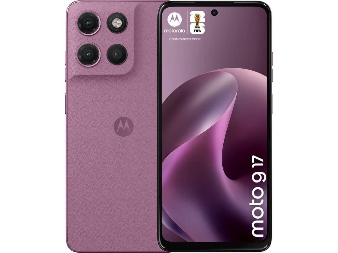 SMARTPHONE MOTOROLA G17 BORDEAUX 4/256GB image number 3