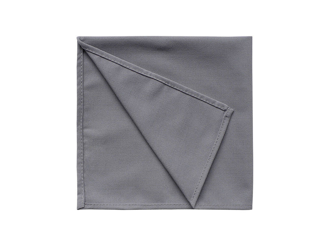 GUARDANAPO 100% POLI&Eacute;STER ACTUEL CINZENTO 40X40CM