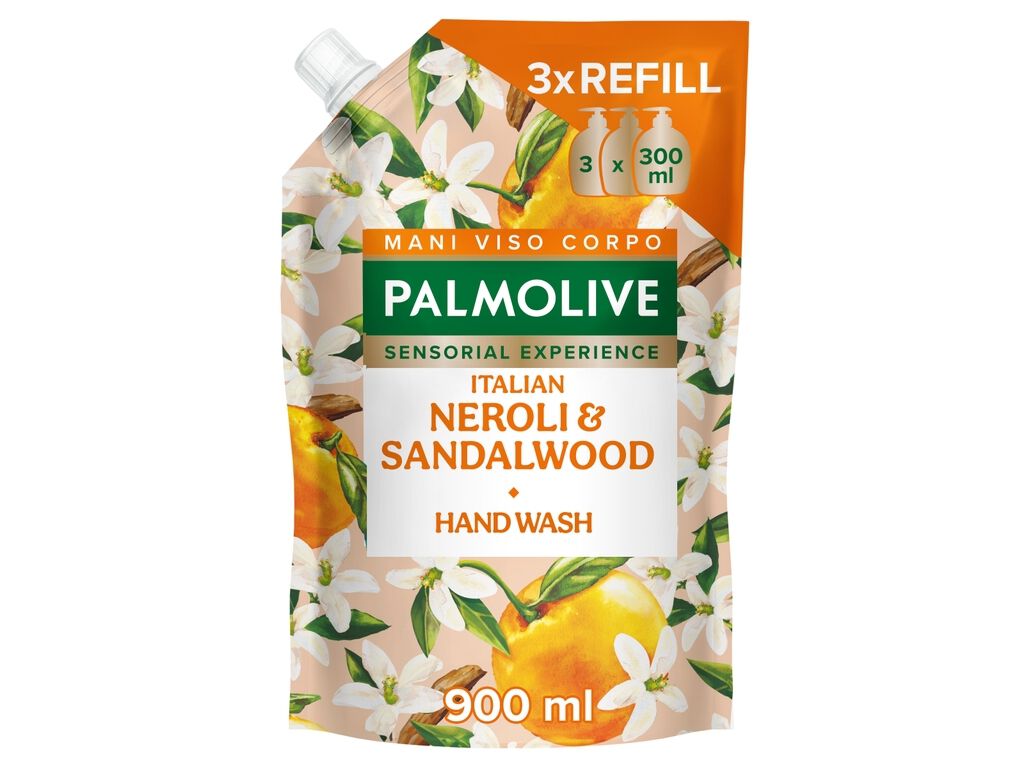 SABONETE L&Iacute;QUIDO PALMOLIVE NEROLI RECARGA 900ML image number 1