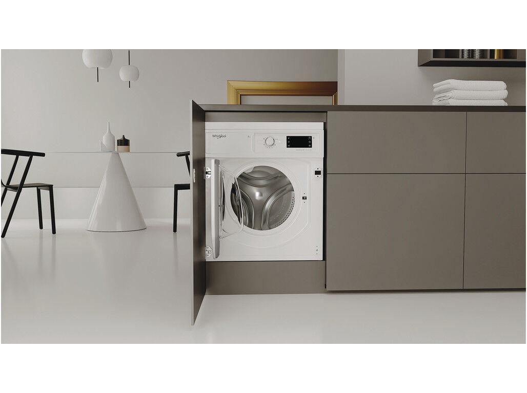 MAQUINA DE LAVAR ROUPA ENCASTRE WHIRLPOOL BI WMWG 91485 EU BRANCO B 9KG 1400RPM image number 2