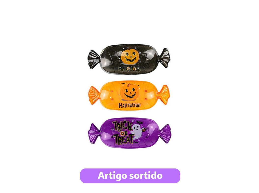 TRAVESSA HALLOWEEN DO ART 35.5X13.5X3CM MODELOS SORTIDOS