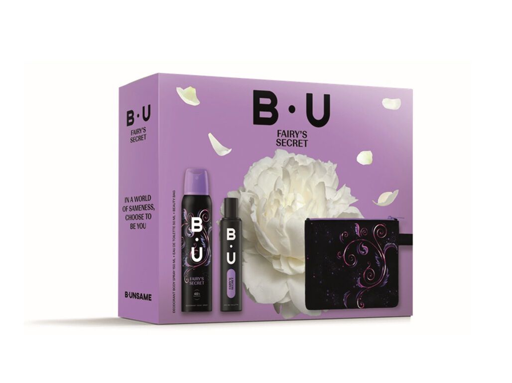 CONJUNTO B.U. FAIRY SECRET EDT50ML+DEO+BAG