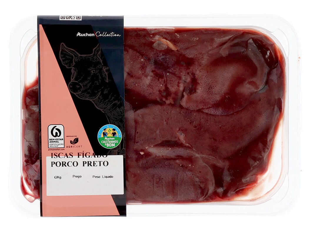 FIGADO DE PORCO PRETO AUCHAN CULTIVAMOS O BOM 330GR image number 0