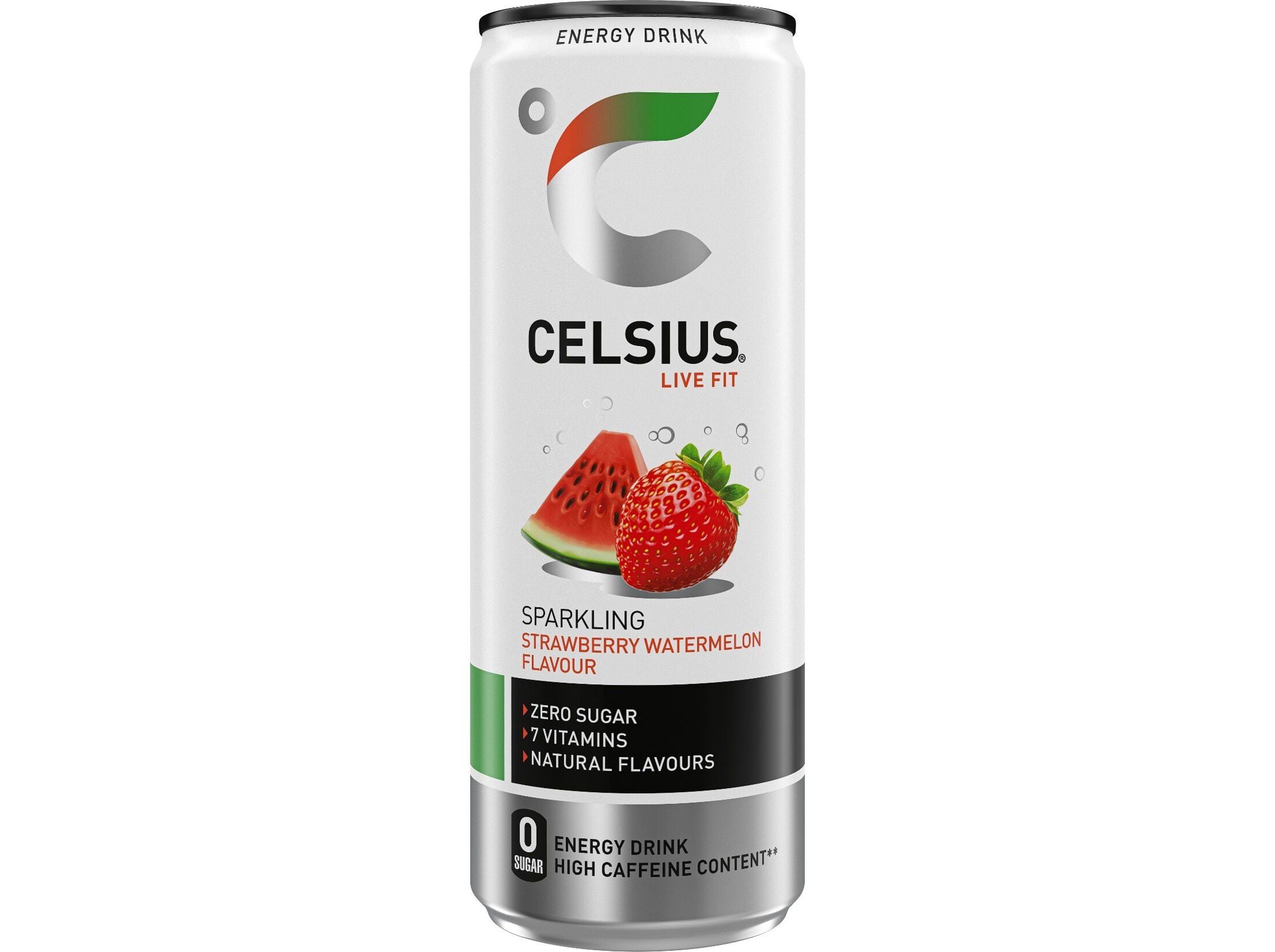 BEBIDA ENERG&Eacute;TICA CELSIUS MORANGO MELANCIA 0.355L (SDR)
