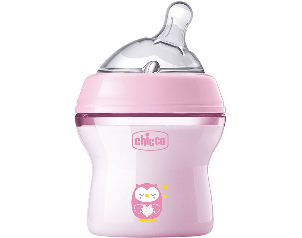 BIBER&Atilde;O CHICCO NATURAL FEELING ROSA OM+ 150ML