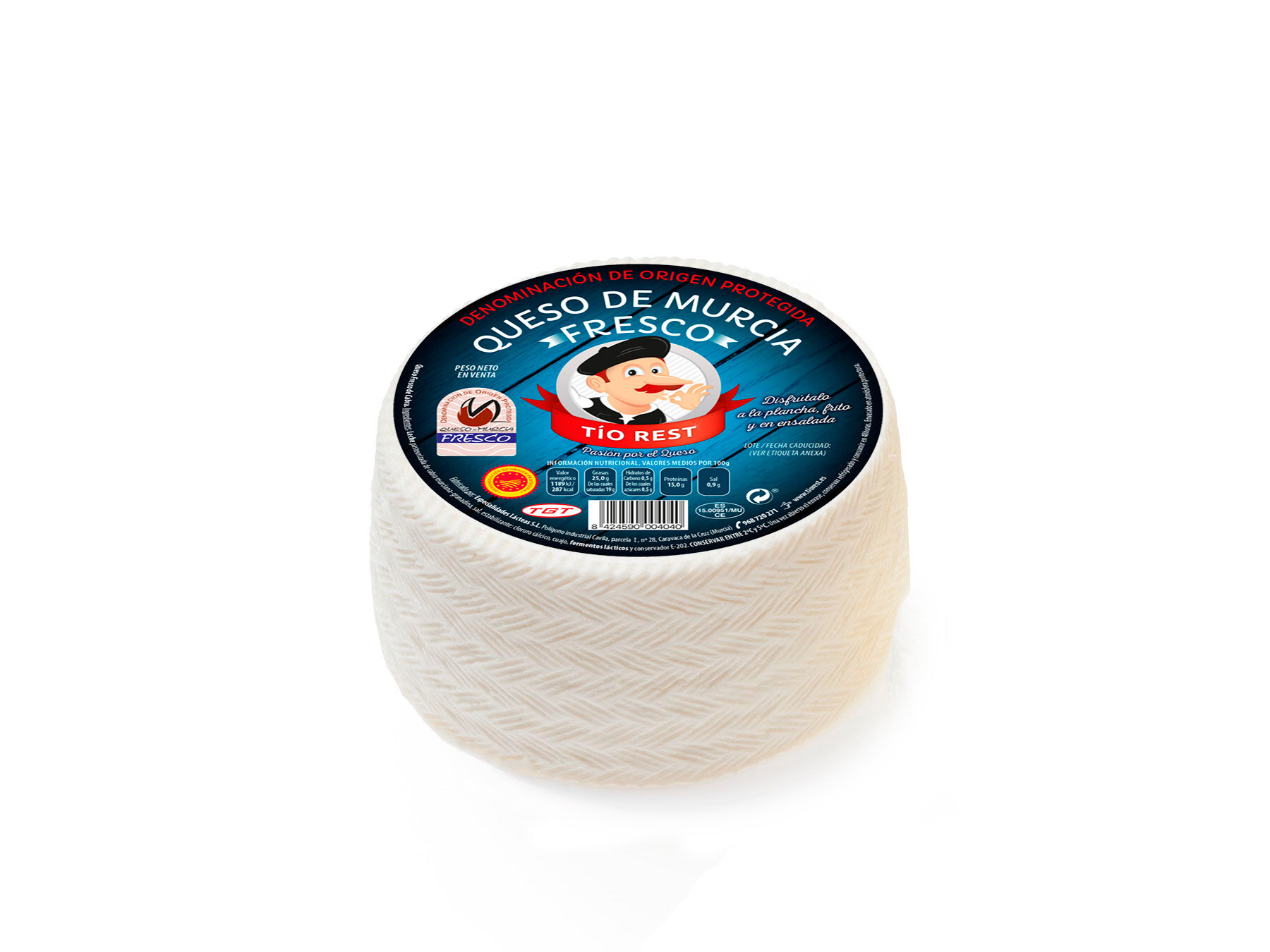 QUEIJO TIO RESTI FRESCO CABRA DOP KG image number 1