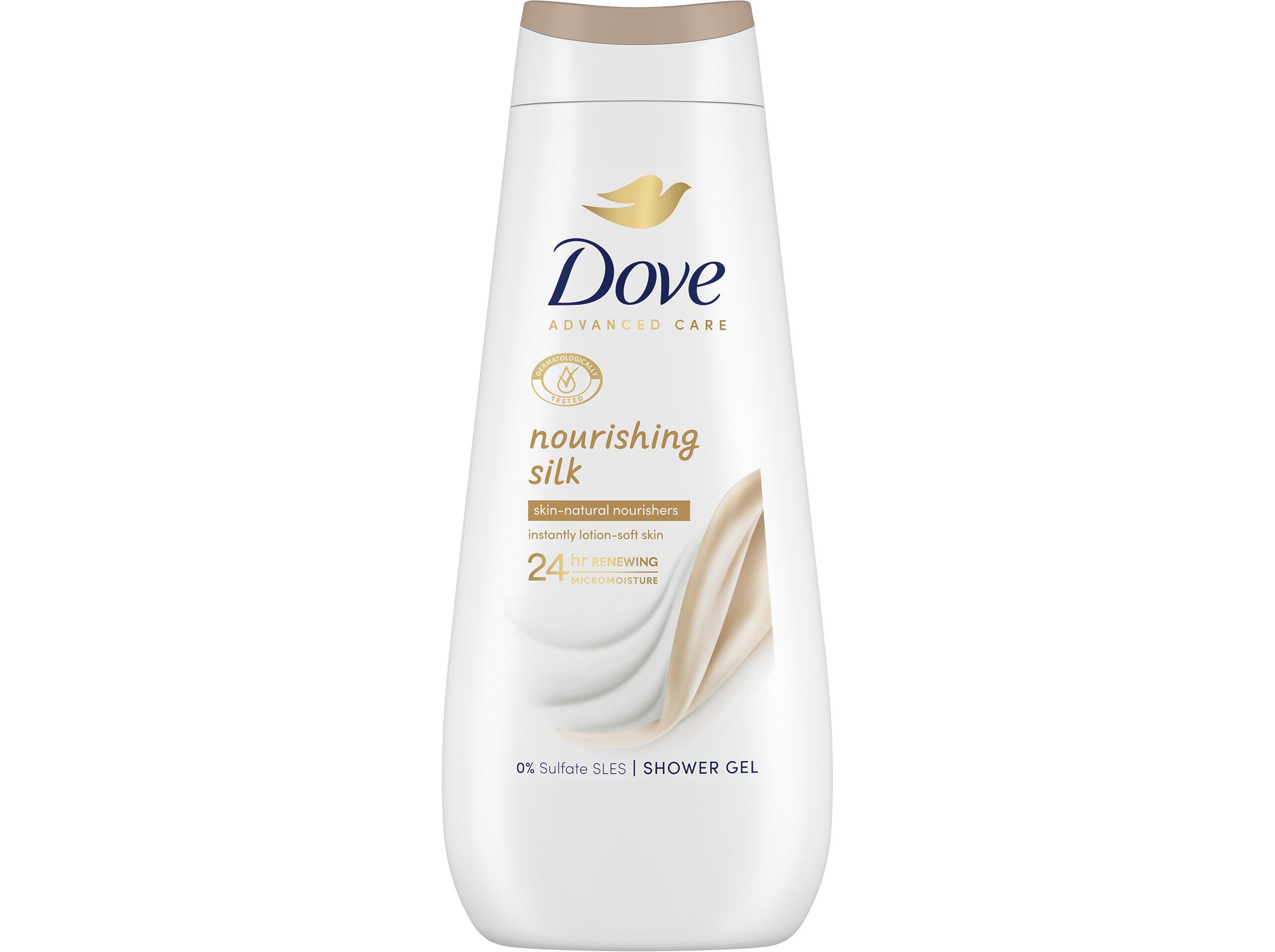 GEL BANHO DOVE ADVANCED NOURISHING SILK 400ML image number 2