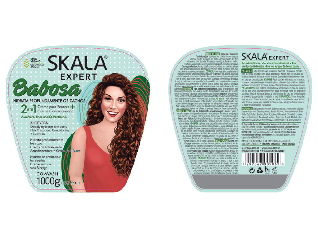 M&Aacute;SCARA CABELO SKALA BABOSA 1000G image number 1