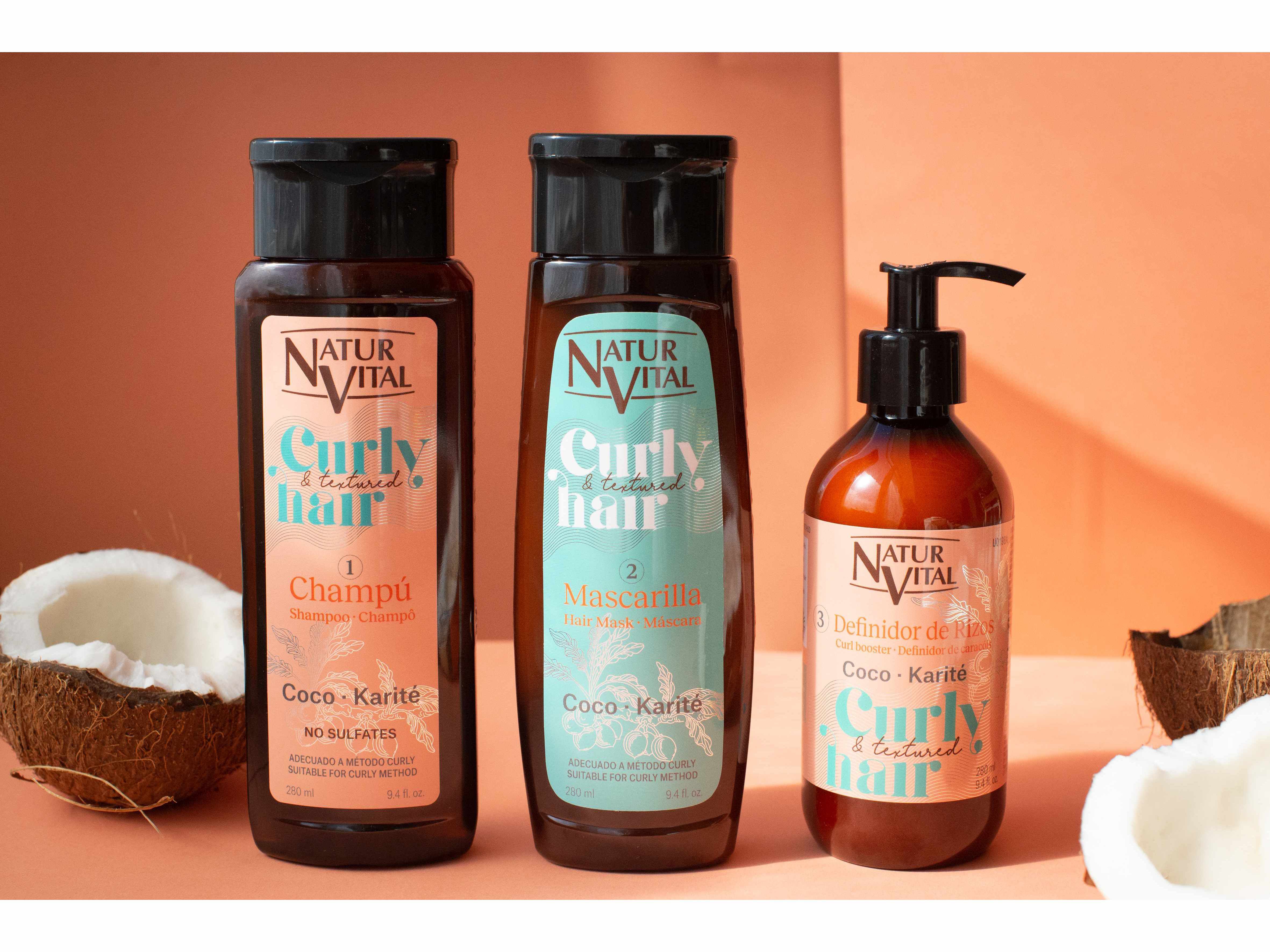 CHAMP&Ocirc; NATUR VITAL CURLY & TEXTURED HAIR 280ML image number 10