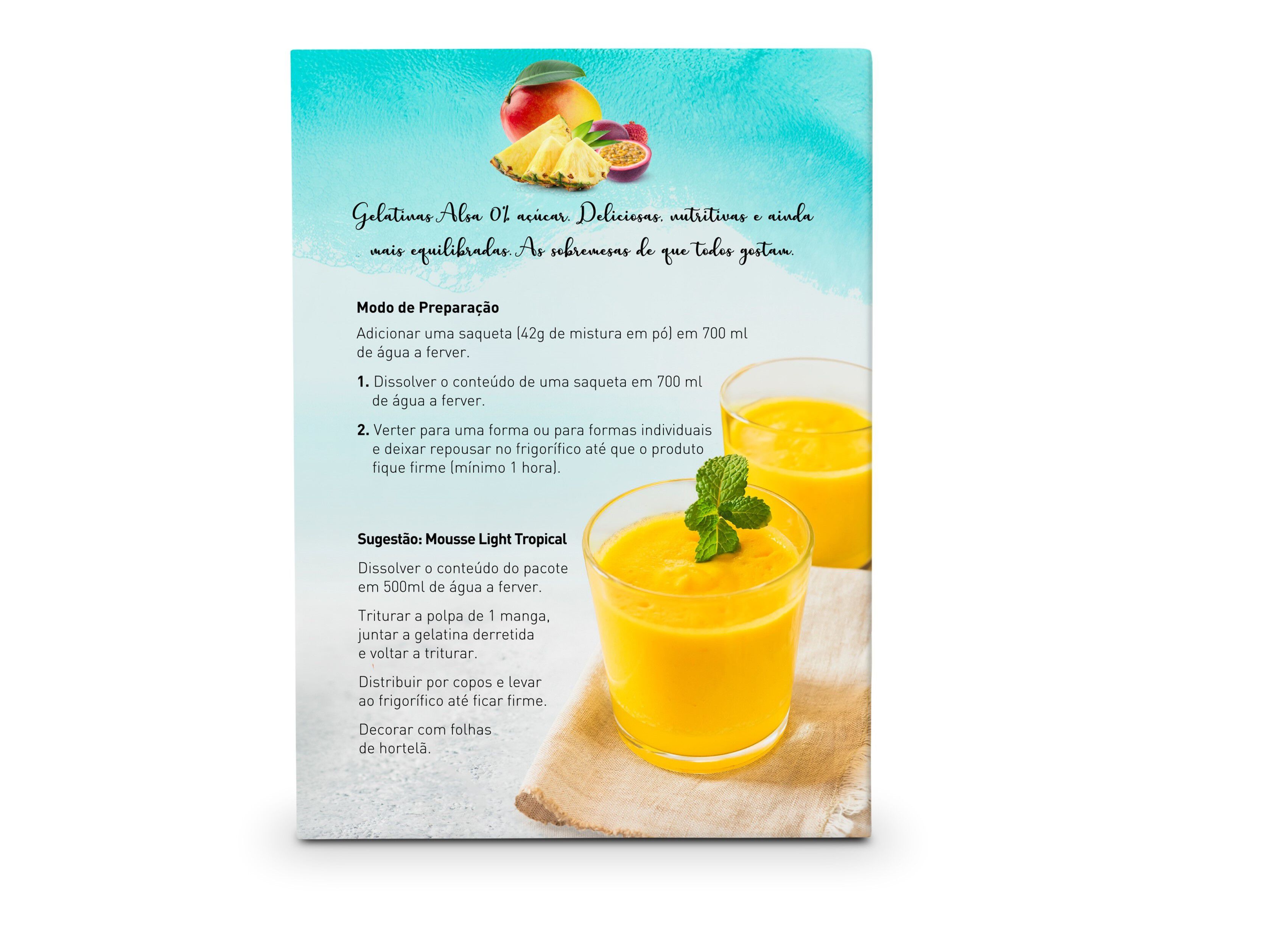 GELATINAS ALSA 0% FRUTOS TROPICAIS 42G image number 1