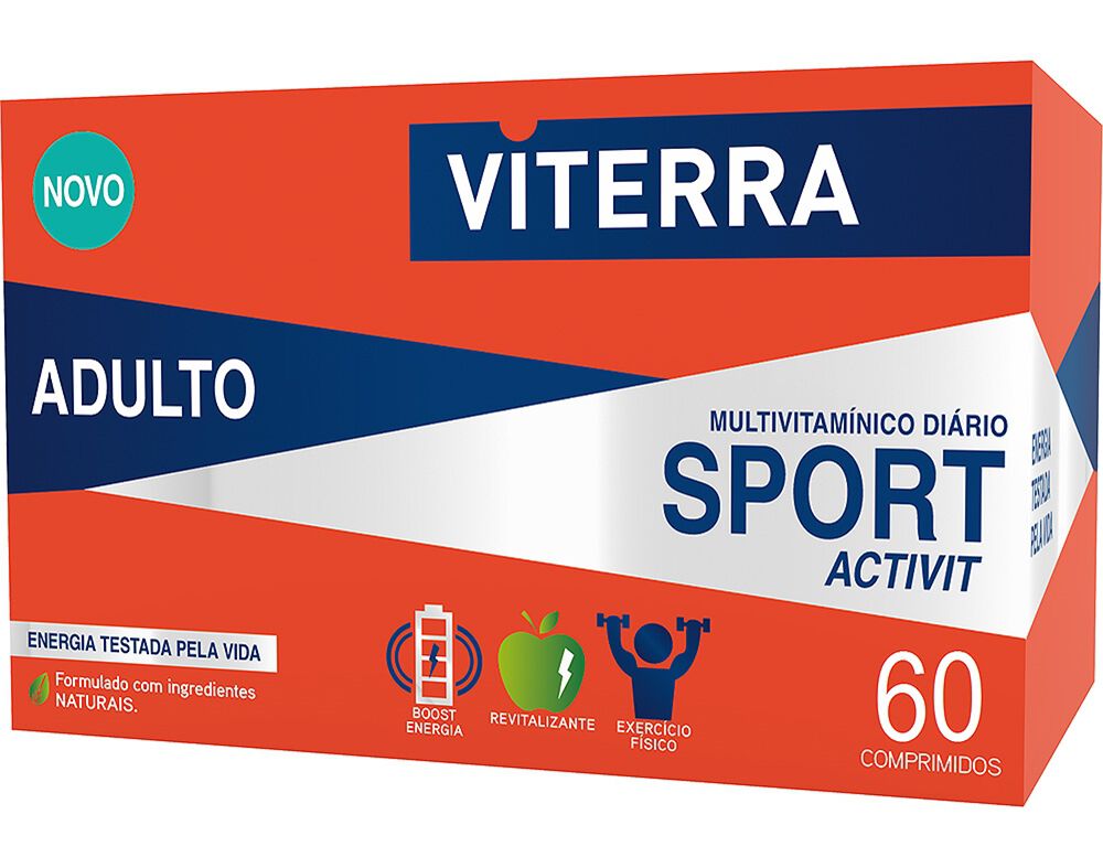 SUPLEMENTO VITERRA SPORT ACTIVIT 60 COMPRIMIDOS