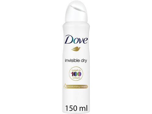 DEO DOVE SPRAY INVISIBLE DRY 150ML image number 0