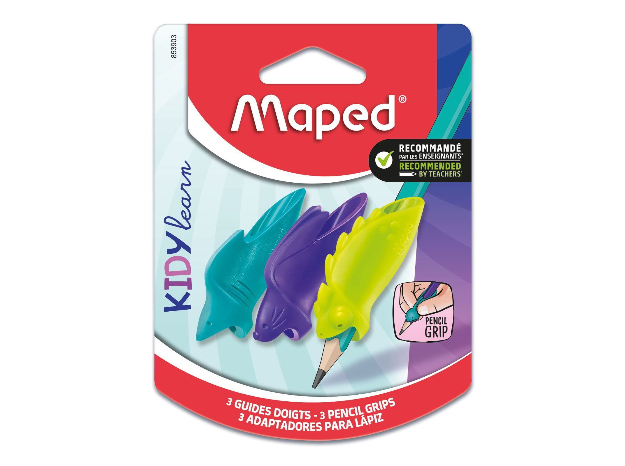 ADAPTADOR KIDY LEARN 3 UNIDADES image number 0