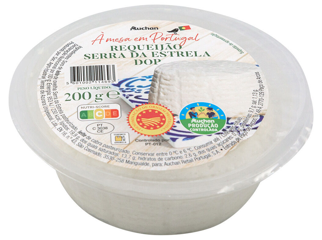REQUEIJAO SERRA DA ESTRELA DOP AUCHAN &Agrave; MESA EM PORTUGAL CULTIVAMOS O BOM 200G image number 0