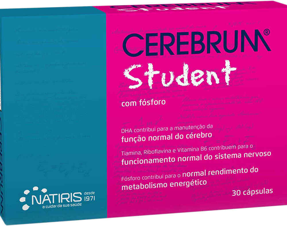 SUPLEMENTO CEREBRUM STUDENT 30 CAPSULAS