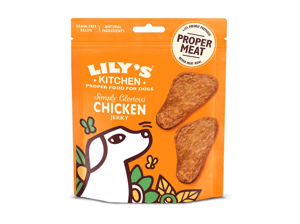 SNACKS C&Atilde;O LILY'S KITCHEN FRANGO JERKY 70G image number 1