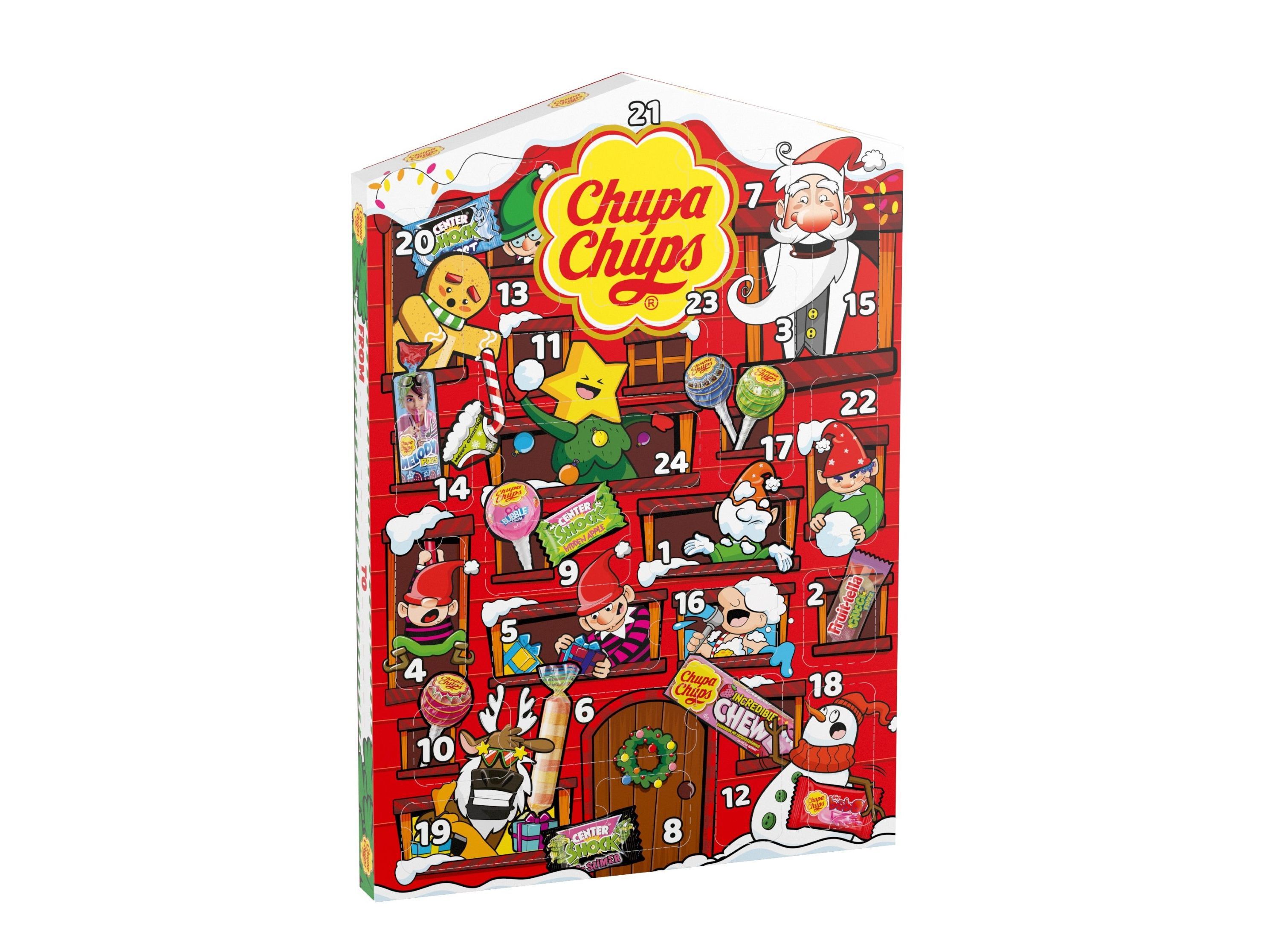 CALEND&Aacute;RIO ADVENTO CHUPA CHUPS 225G image number 0