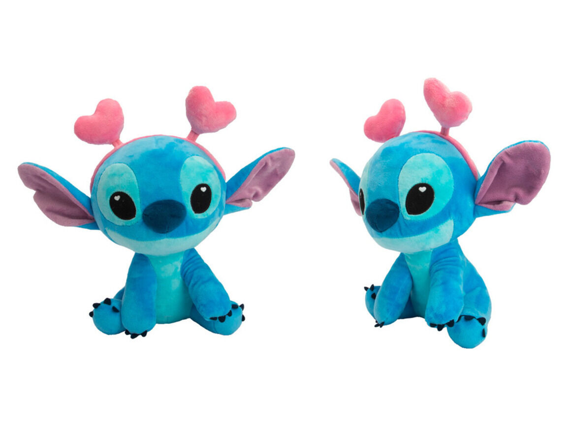 PELUCHE STITCH CORA&Ccedil;&Otilde;ES SIMBA 25CM image number 0