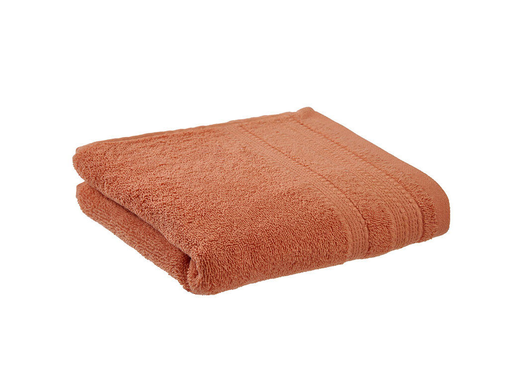 LEN&Ccedil;OL DE BANHO COM BARRA ACTUEL TERRACOTA 450G 100X150CM image number 0