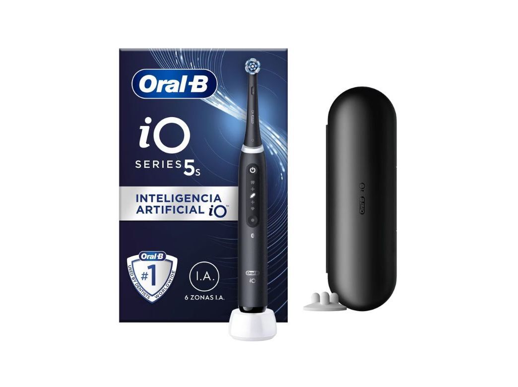 ESCOVA DENTES EL&Eacute;TRICA ORAL-B IO 5S PRETA