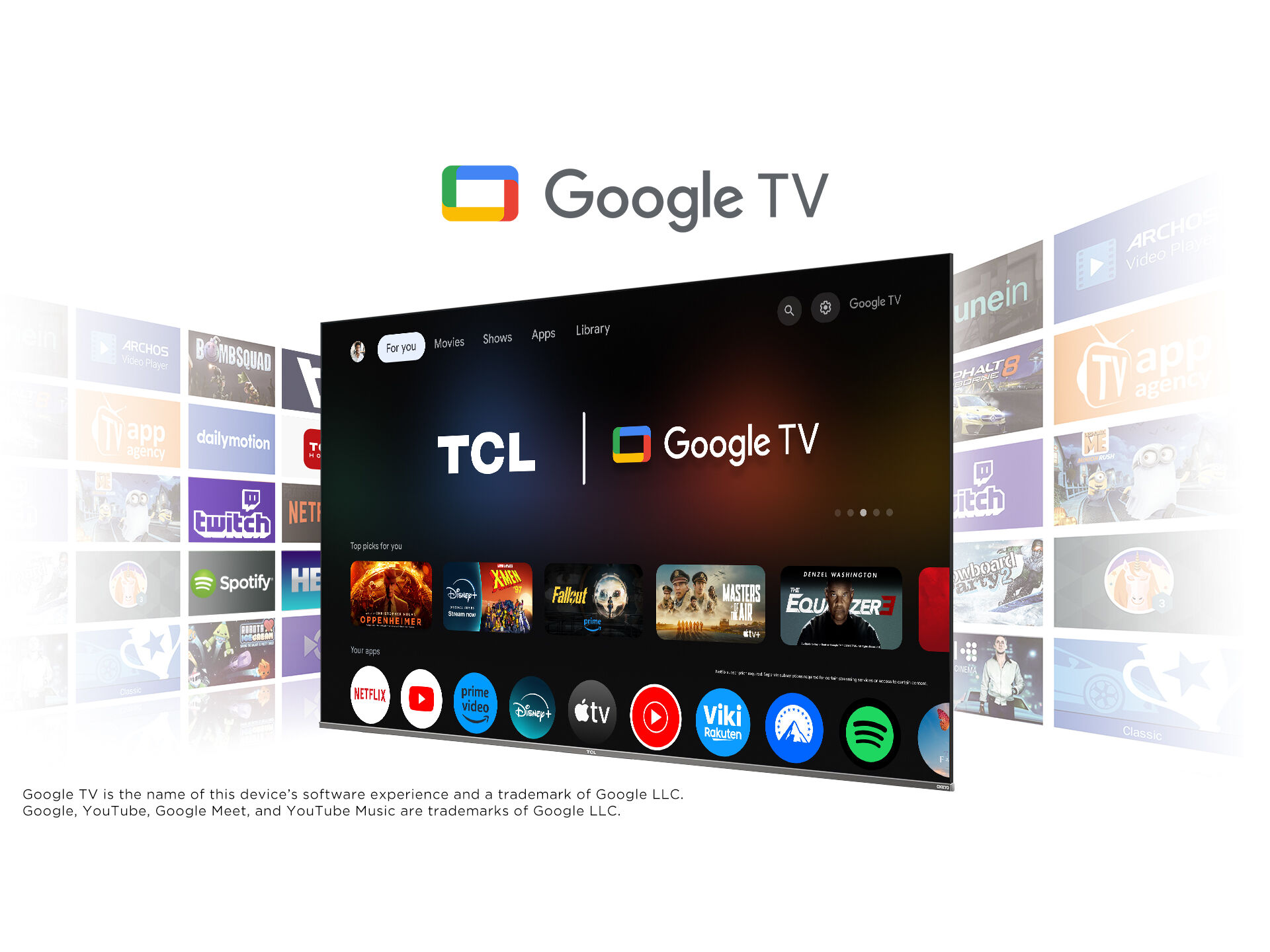 TV TCL 65P6K (65" 4K SMART GOOGLE TV 165CM) image number 11